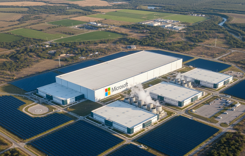 Microsoft Bets $400M on Texas with New Data Center in Castroville