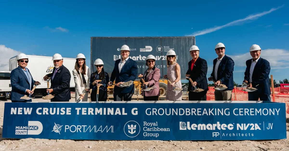 $345 Million PortMiami Cruise Terminal G breaks ground